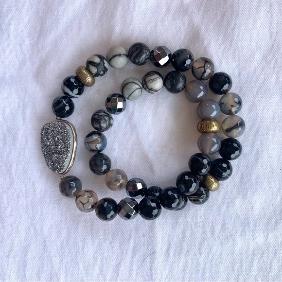 Silpada Ode to Geode Stretch Bracelet - Picture 1 of 1